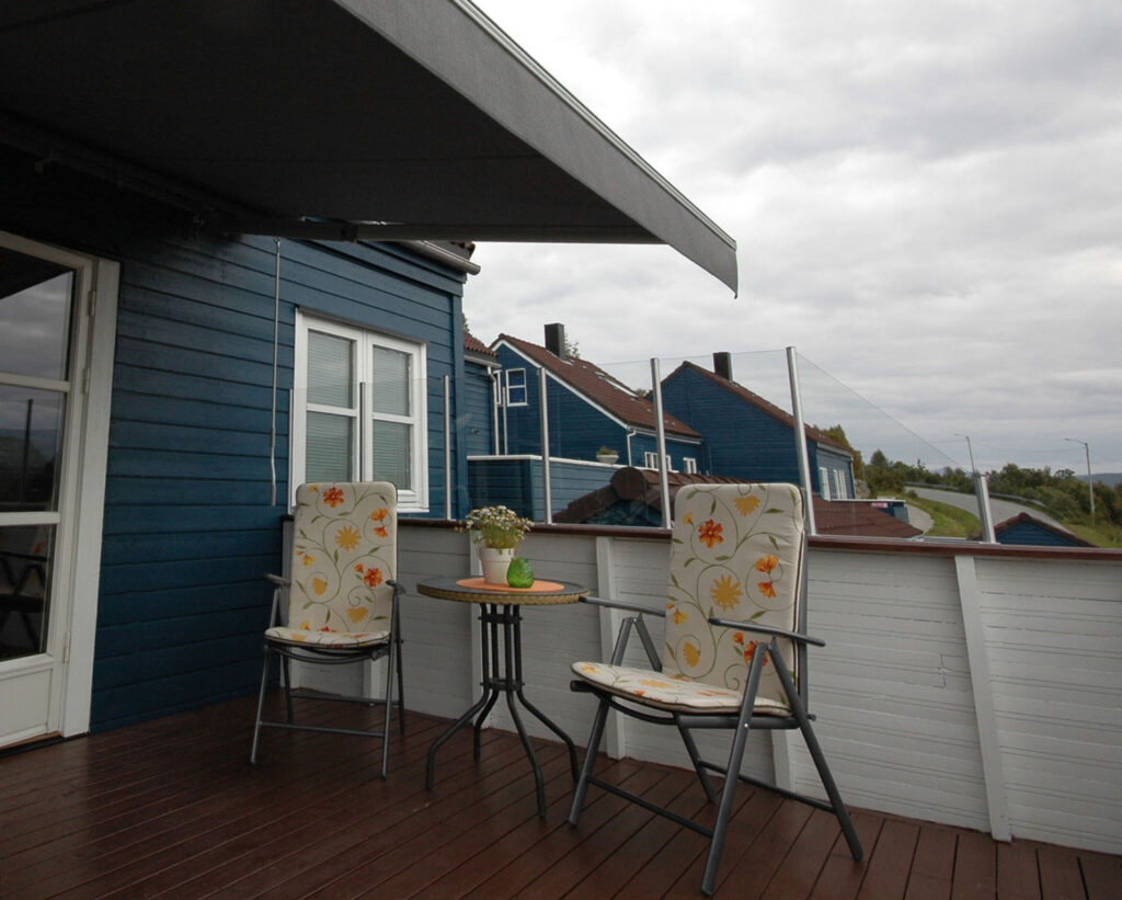 vindskjerm med akrylglass